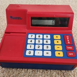 Children's Cash Register with Toy Money Currency